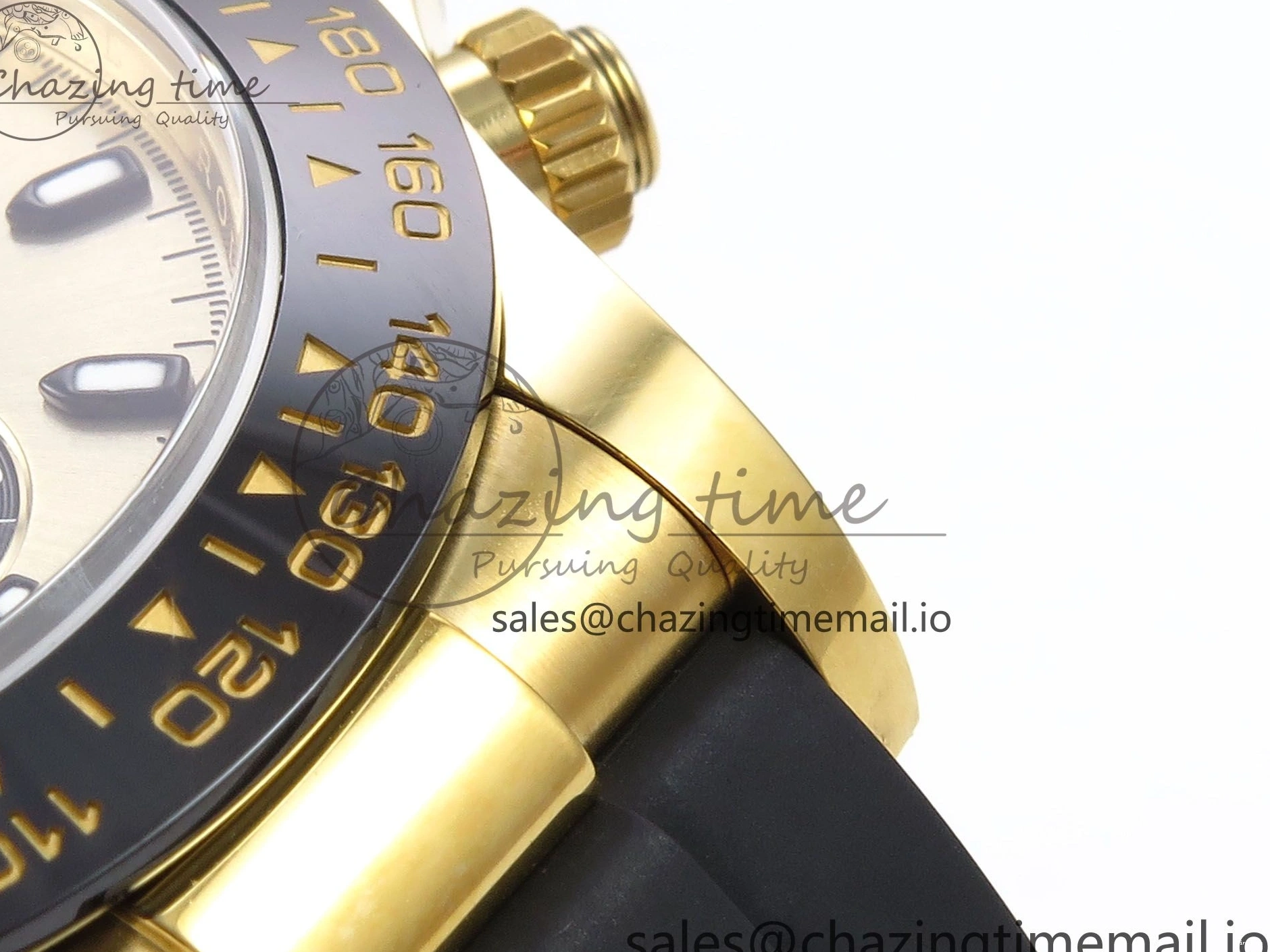 MiroTime 0901 Daytona 116518 VSF 1:1 Best Edition 904L Steel YG Dial on Oysterflex Strap DD Sustainable 1003